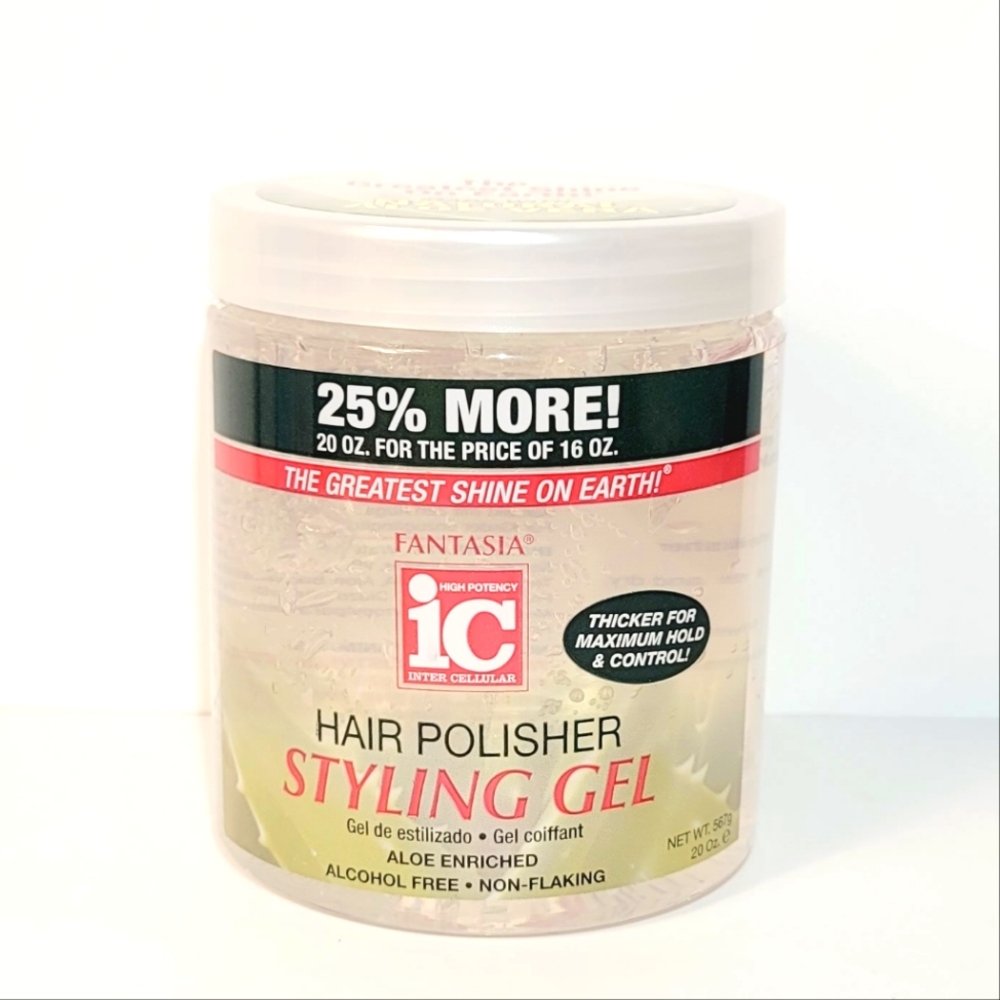 Fantasia Hair Polisher Styling Gel Aloe enriched 20 fl oz